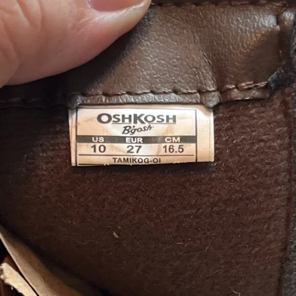 OshKosh B'gosh girls tamiko star boots brown - Picture 7 of 7